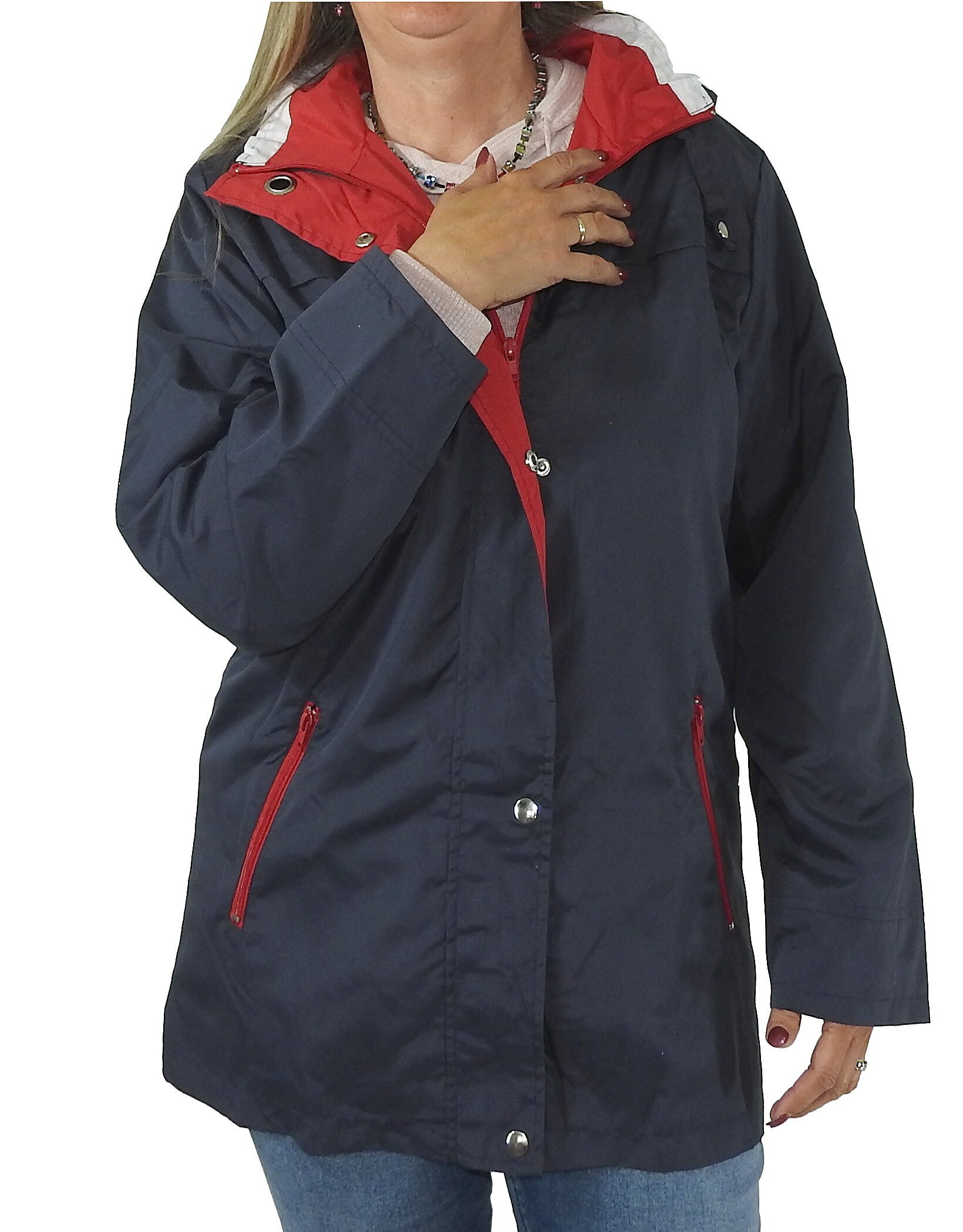 Damen Übergangsjacke blau