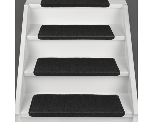 Trapmat Dynasty zwart 28x65 cm