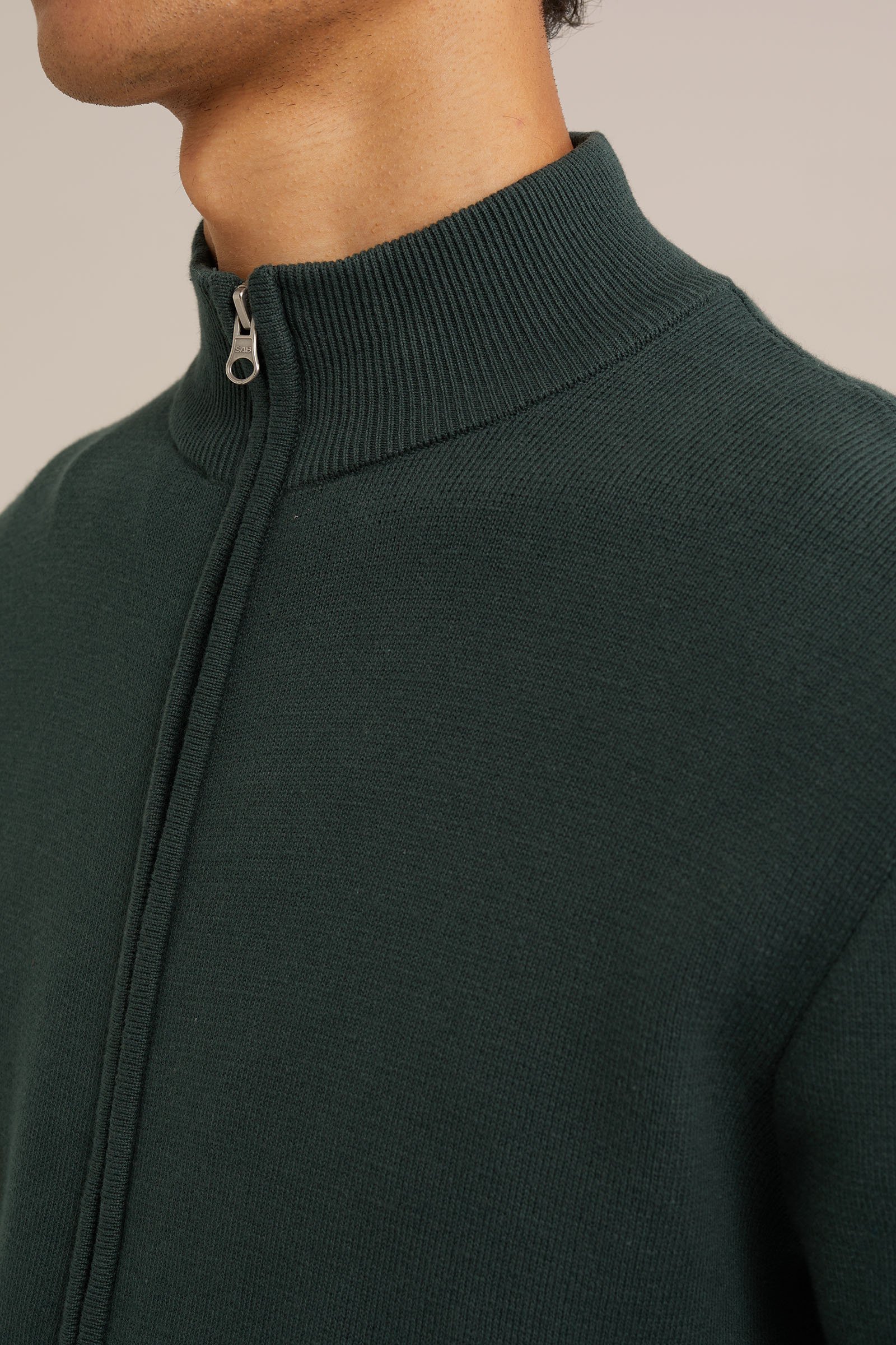 vest WE Fashion Donkergroen