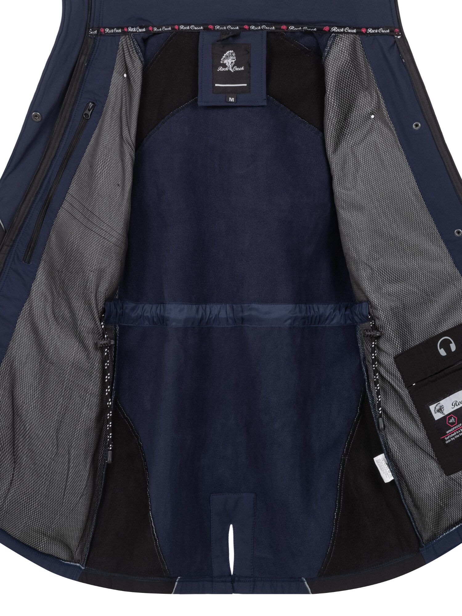 Rock Creek Softshelljacke Mantel