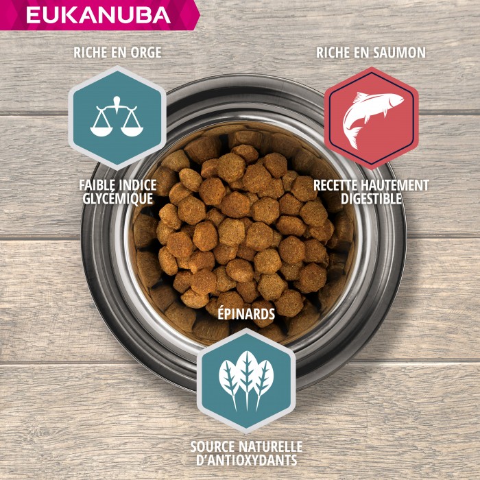 Eukanuba Adult Small & Medium Breed - Saumon et orge