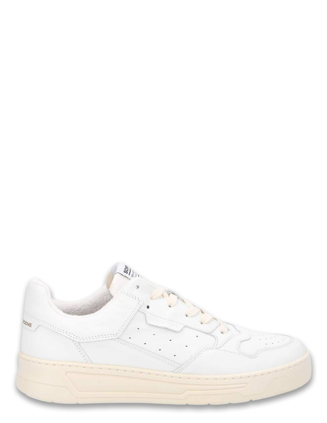 schmoove baskets de ville femme smatch new trainer cuir blanc