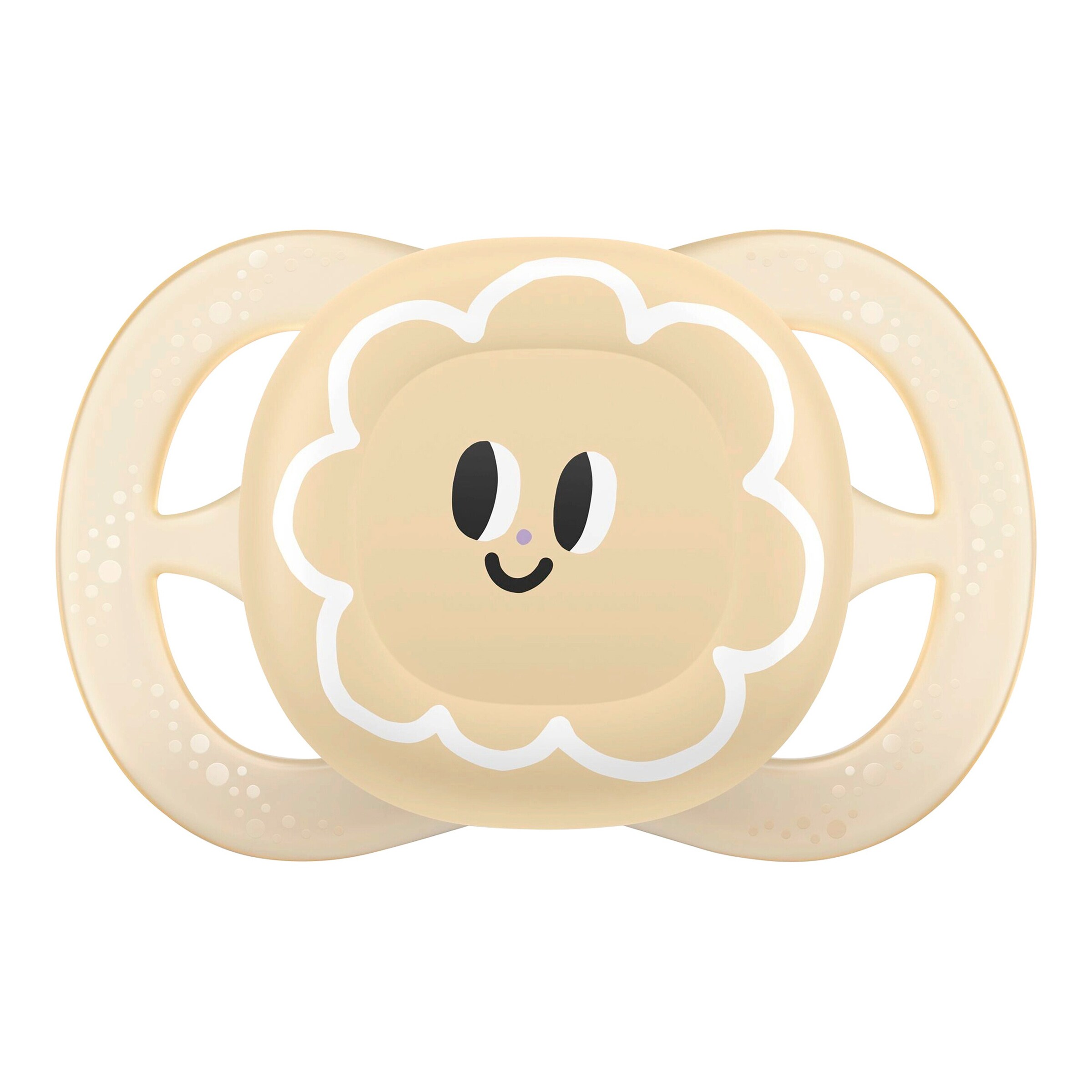 Philips Avent 2er-Pack Schnuller ultra start, 0-2M lila/gelb