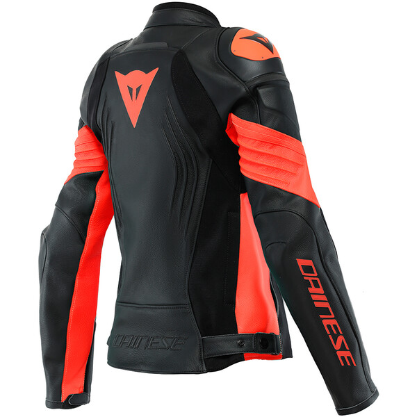 Dainese - Blouson femme Racing 4 Lady Noir / Rouge fluo
