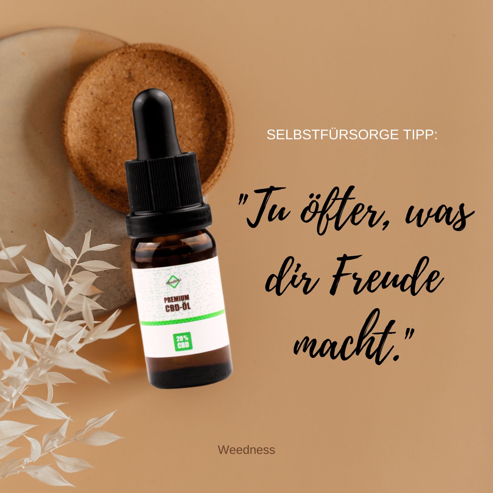 Weedness - CBD Öl 20 % Vollspektrum