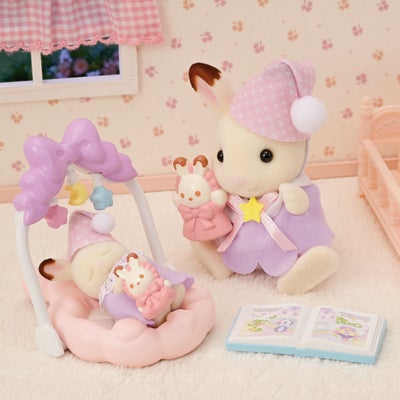 Sylvanian Families Figursett Kaniner Sovesett
