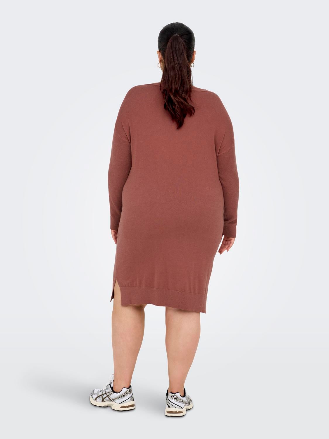 CARIBI Langes Kleid Apple Butter
