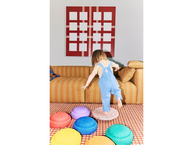 Stapelstein Beschäftigungsspielzeug Rainbow Set Classi Dynamisches Spiel für Kinder