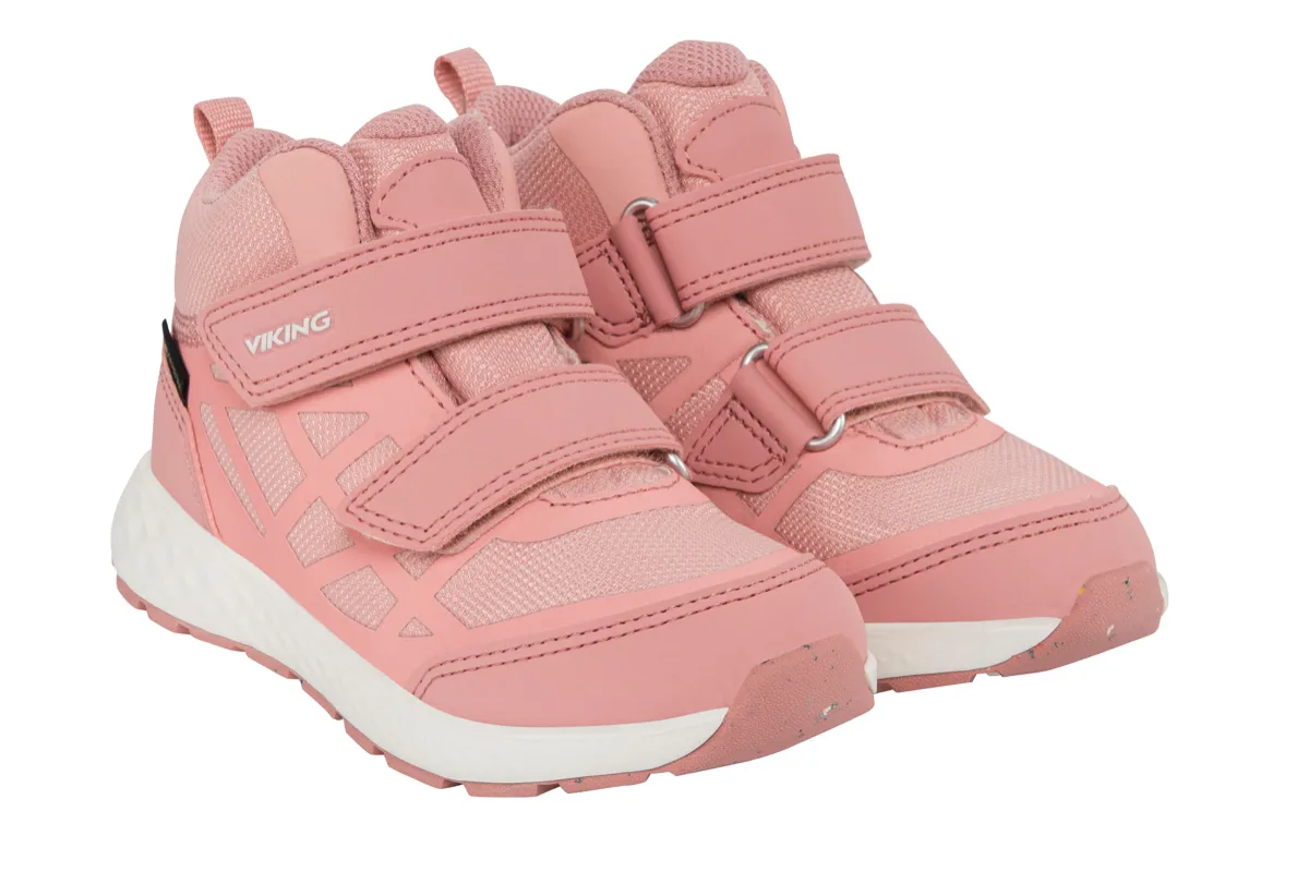 Viking Footwear Kid's Veme Reflex Mid Gore-Tex 2v Light Pink