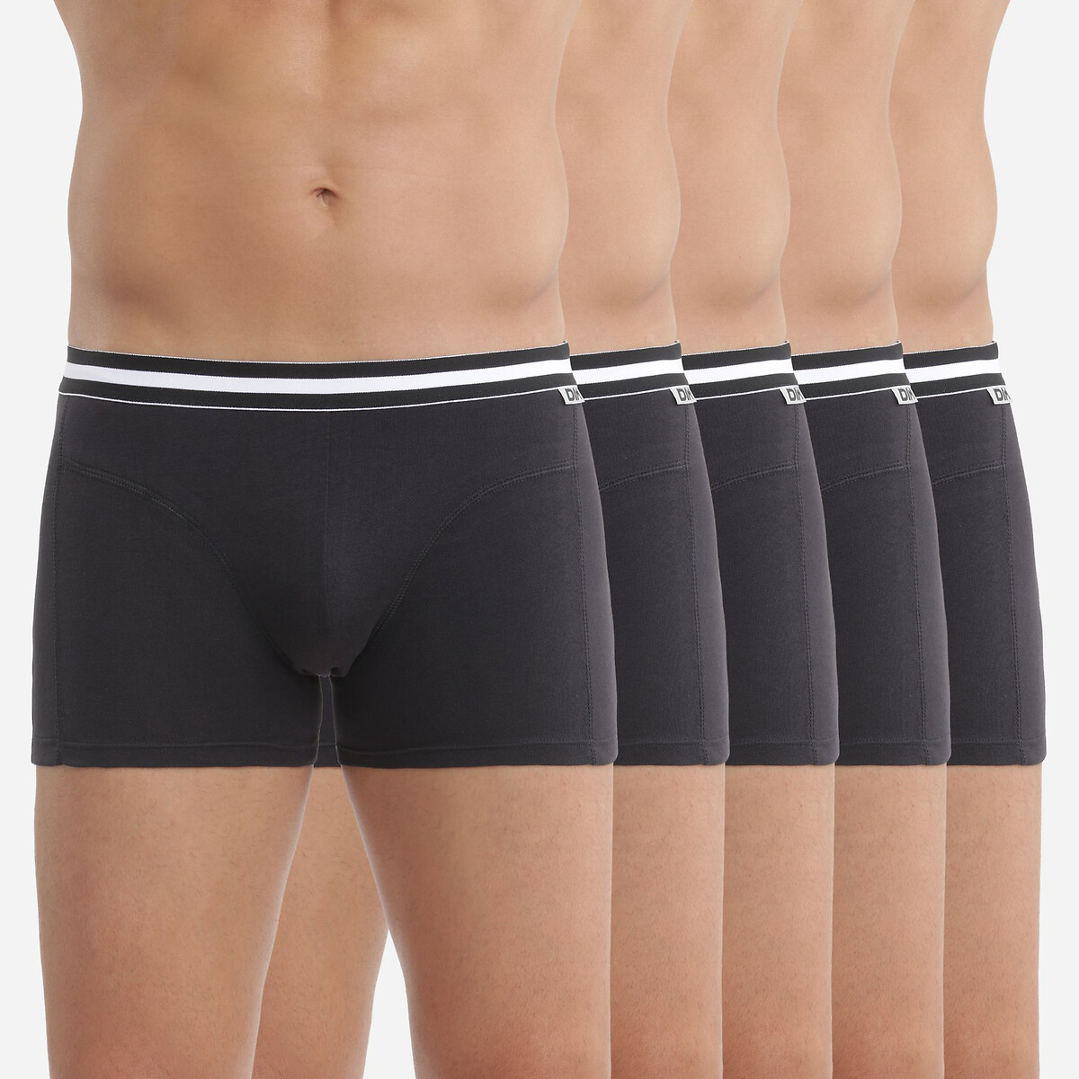 DIM<br>Conjunto de 5 cuecas boxer Ecodim