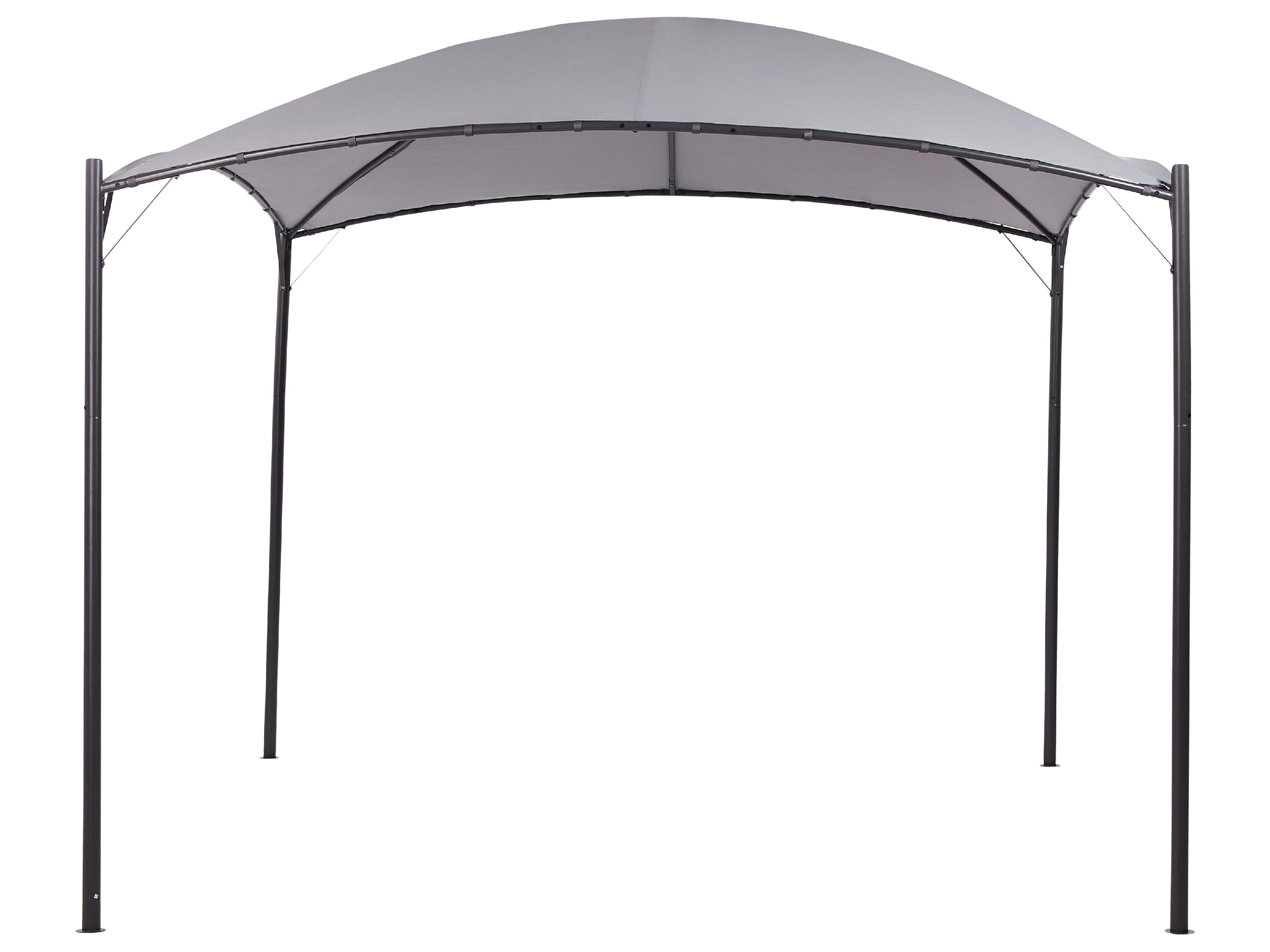 Paviljoen VOMERO Metaal 305 cm 305 cm Grijs