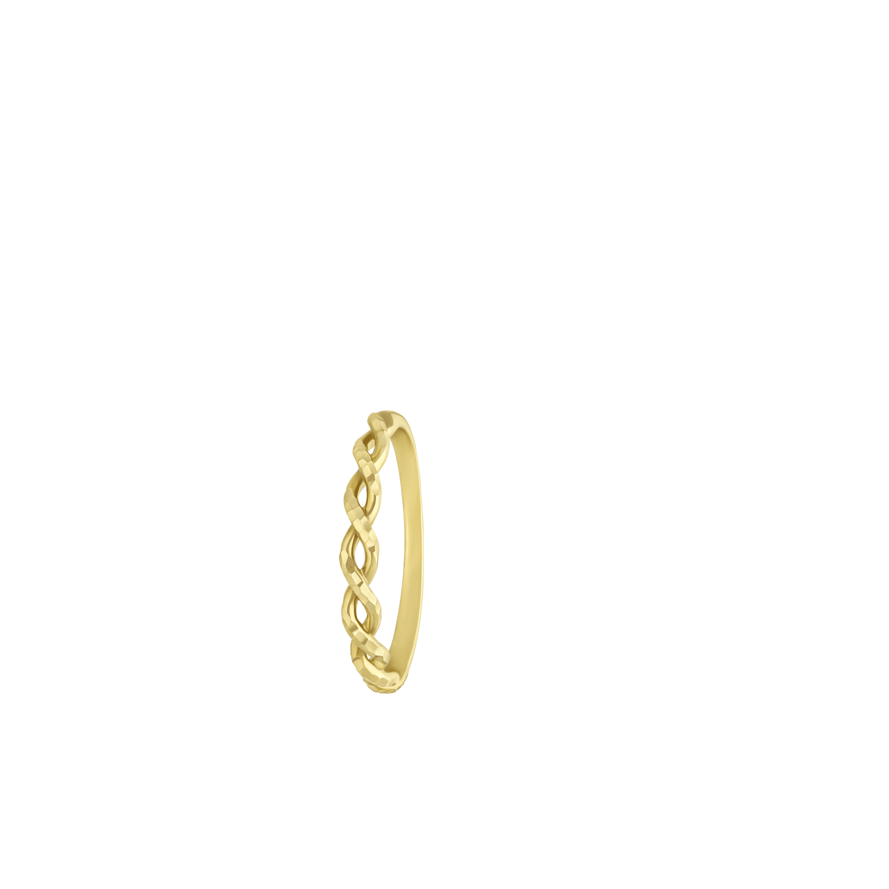 9 karaat dames ring twist