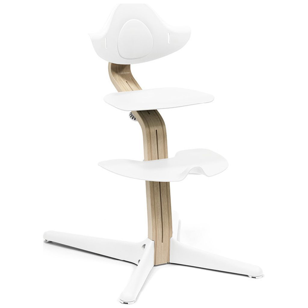 STOKKESTOKKE   Nomi Oak Stuhl inkl. Baby Set und Sicherheitsgurt white