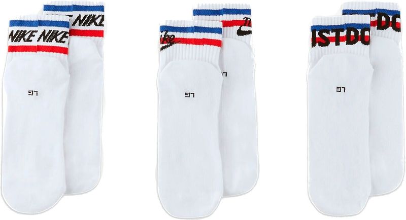 Nike Everyday Enkelsokken 3 Pack