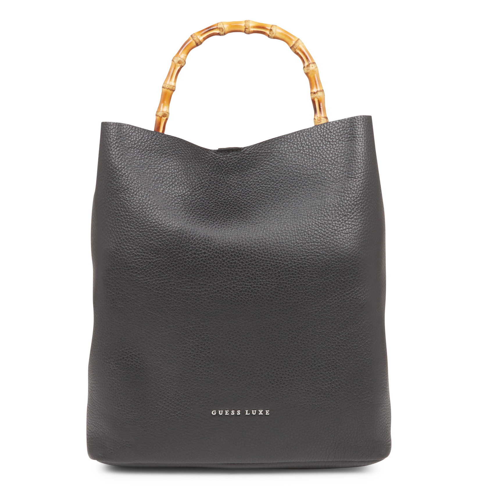 AIDA - Sac seau en cuir | Noir