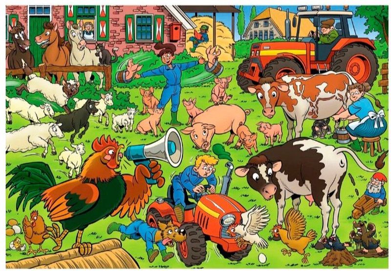 Goliath - That's Life Junior - Legpuzzel - Boerderij - 240 Stukjes