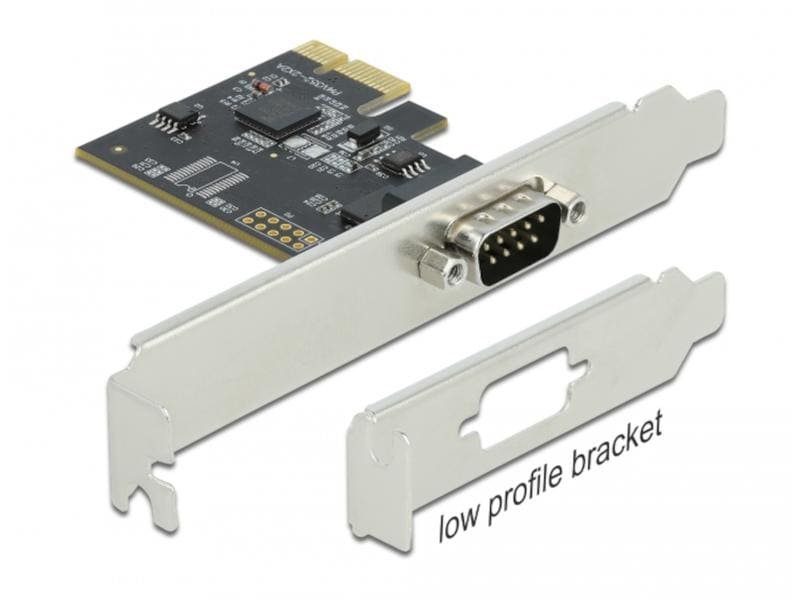 Delock PCI-Express-Karte 90000 1x Seriell / RS-232 PCIe-Schnittstellenerweiterungskarte: 1x RS-232