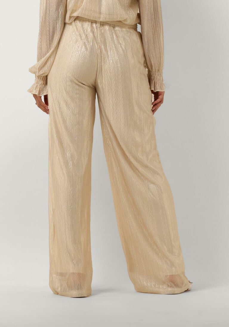 STUDIO AMAYA beige studio amaya wijde broek donna
