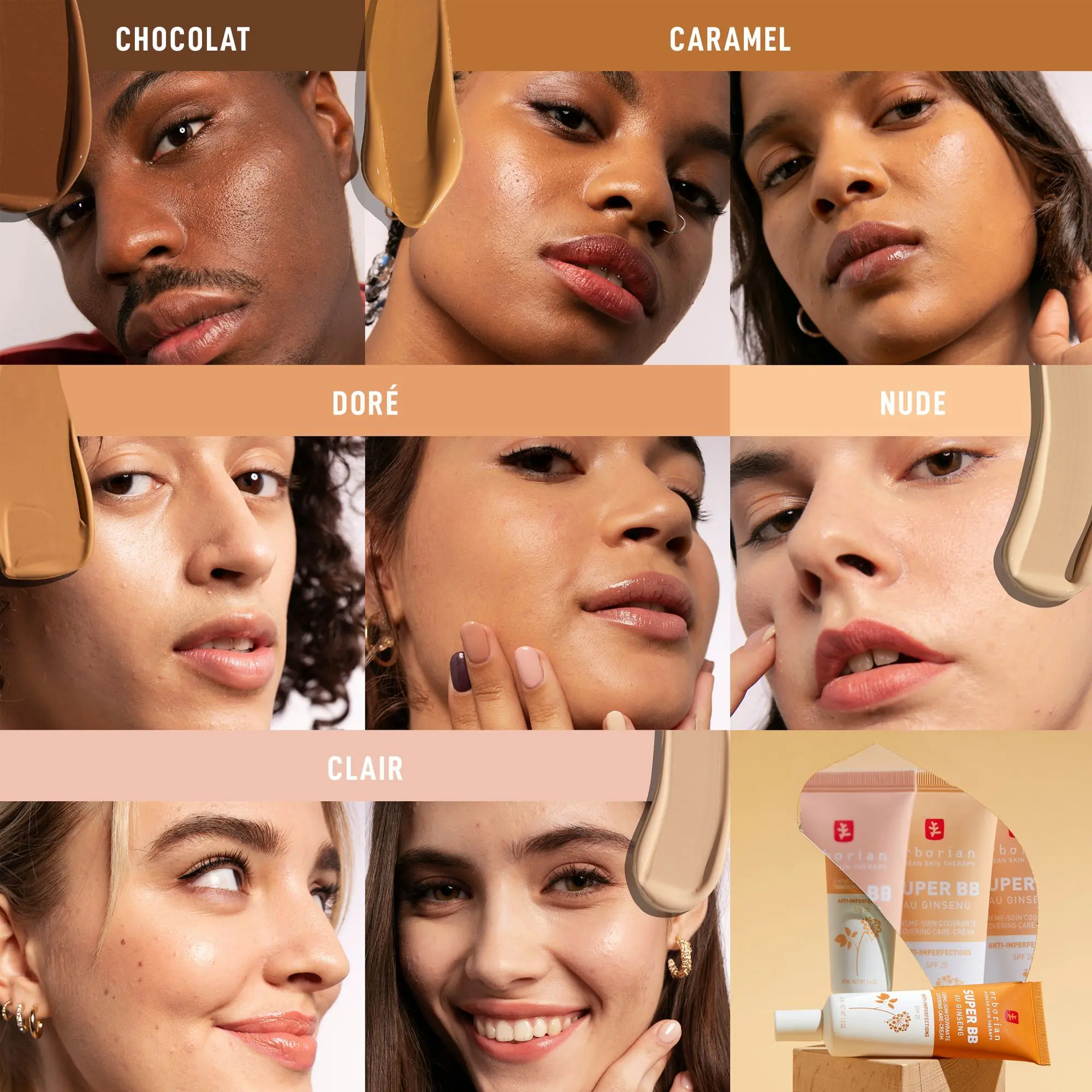 Erborian - Super BB Au Ginseng Caramel- Soin Visage