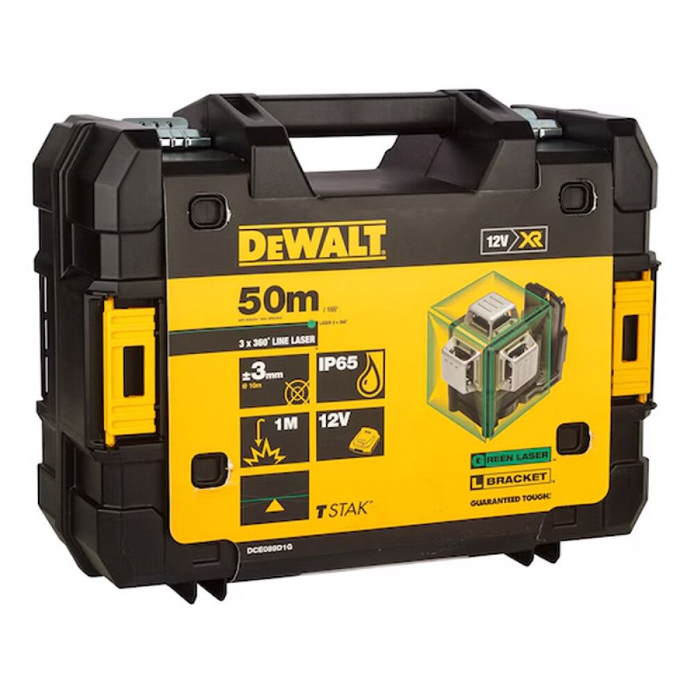 LINJELASER DEWALT GRØNN 10,8 V