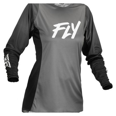 Maillot Manches Longues Fly Lite Femme Gris / Noir
