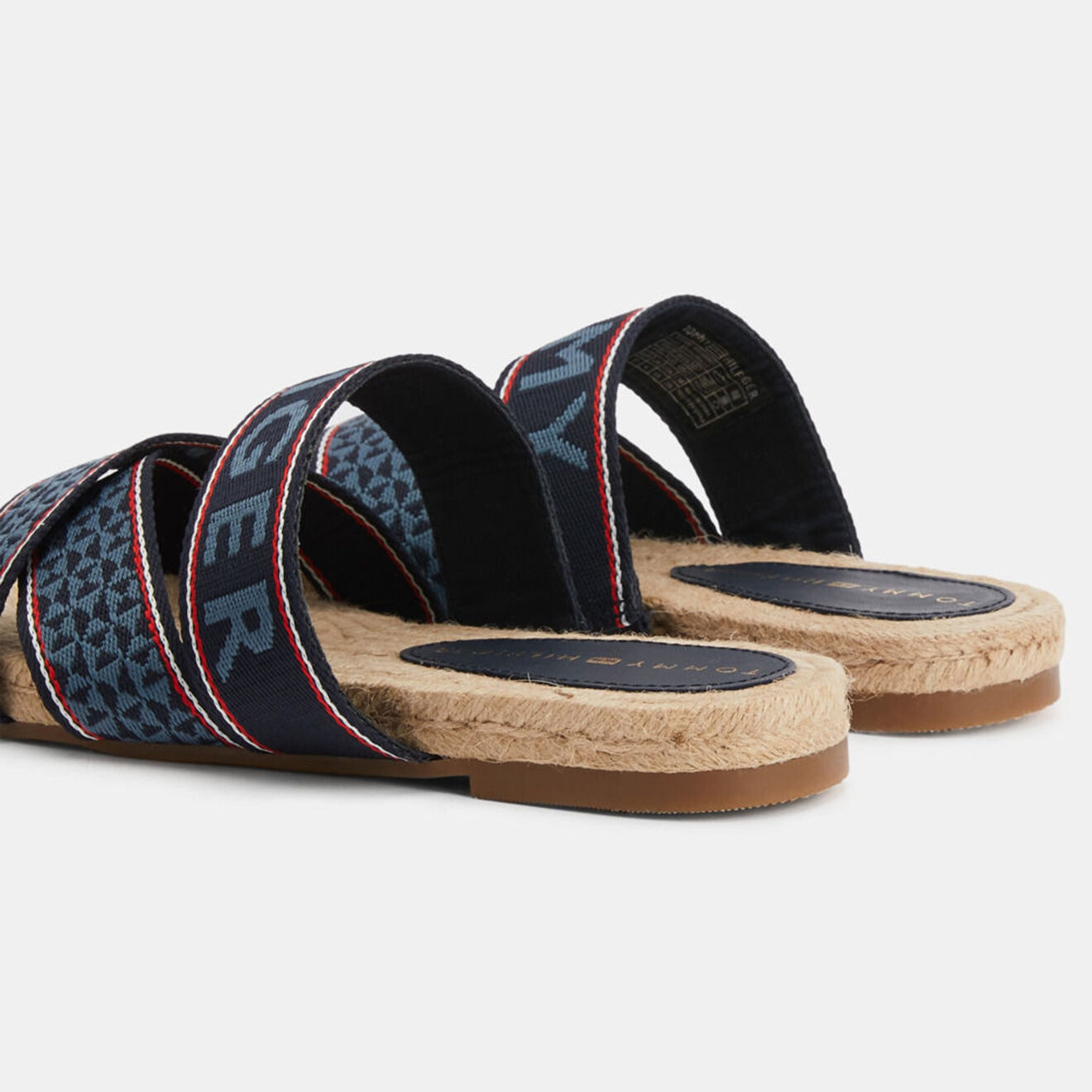 Tommy Hilfiger Mules Web bleu marine