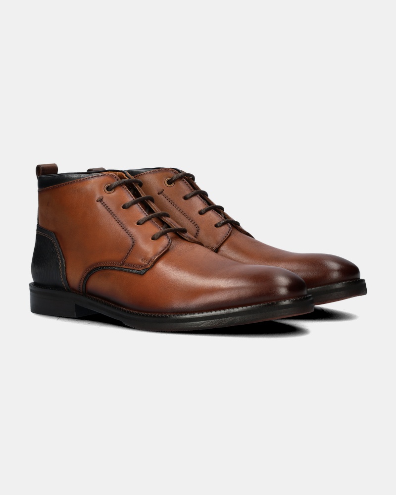 Nelson Anthony Hoge nette schoenen  - cognac