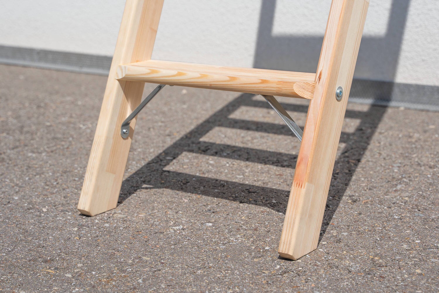 PROREGAL Houten Trapladder Zonder Dwarsbalk, 6 Treden
