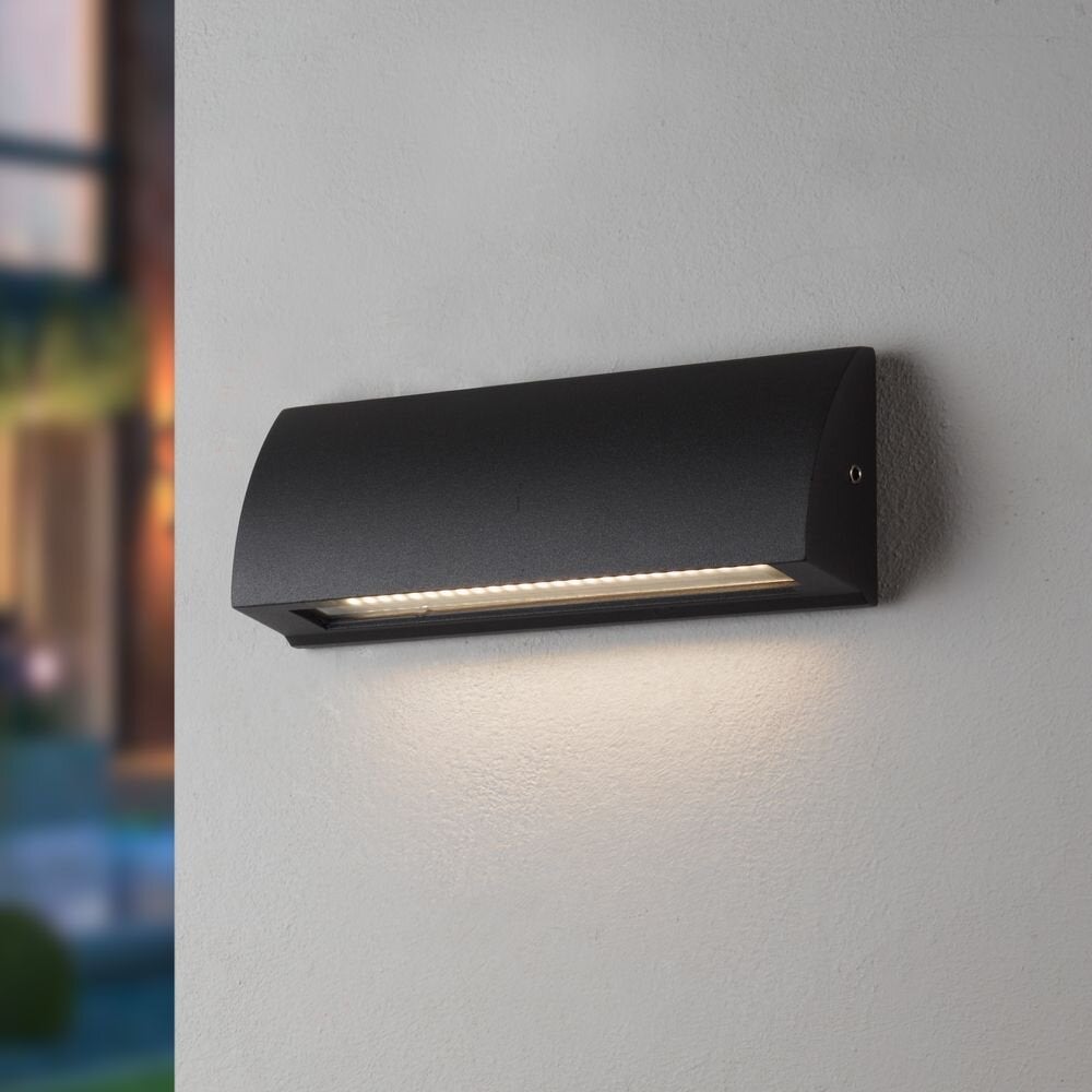 famlights | LED wandlamp Tamino in antraciet 6W 330lm IP54