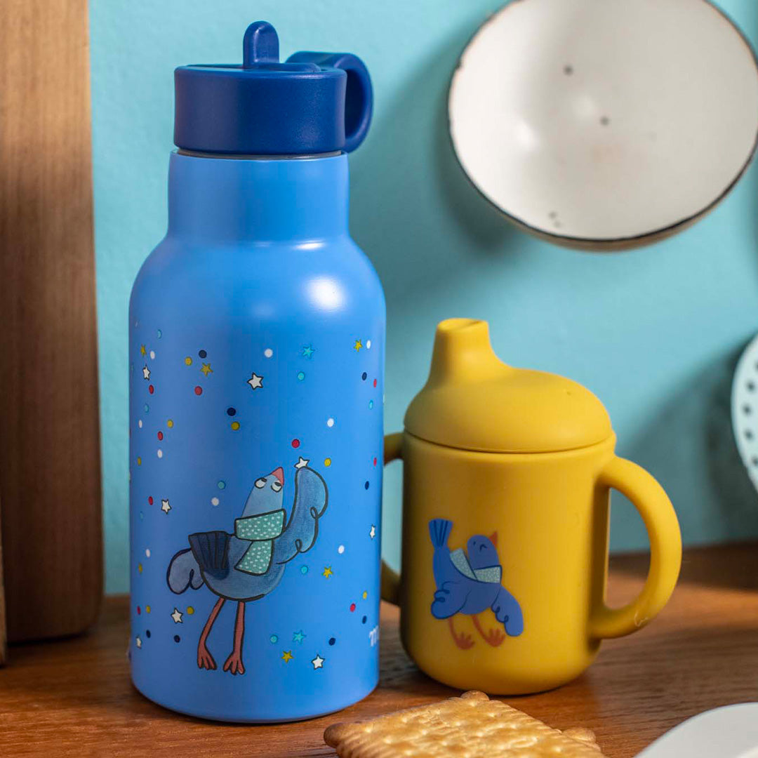 Moulin roty rvs drinkfles puce & pilou - 350ml