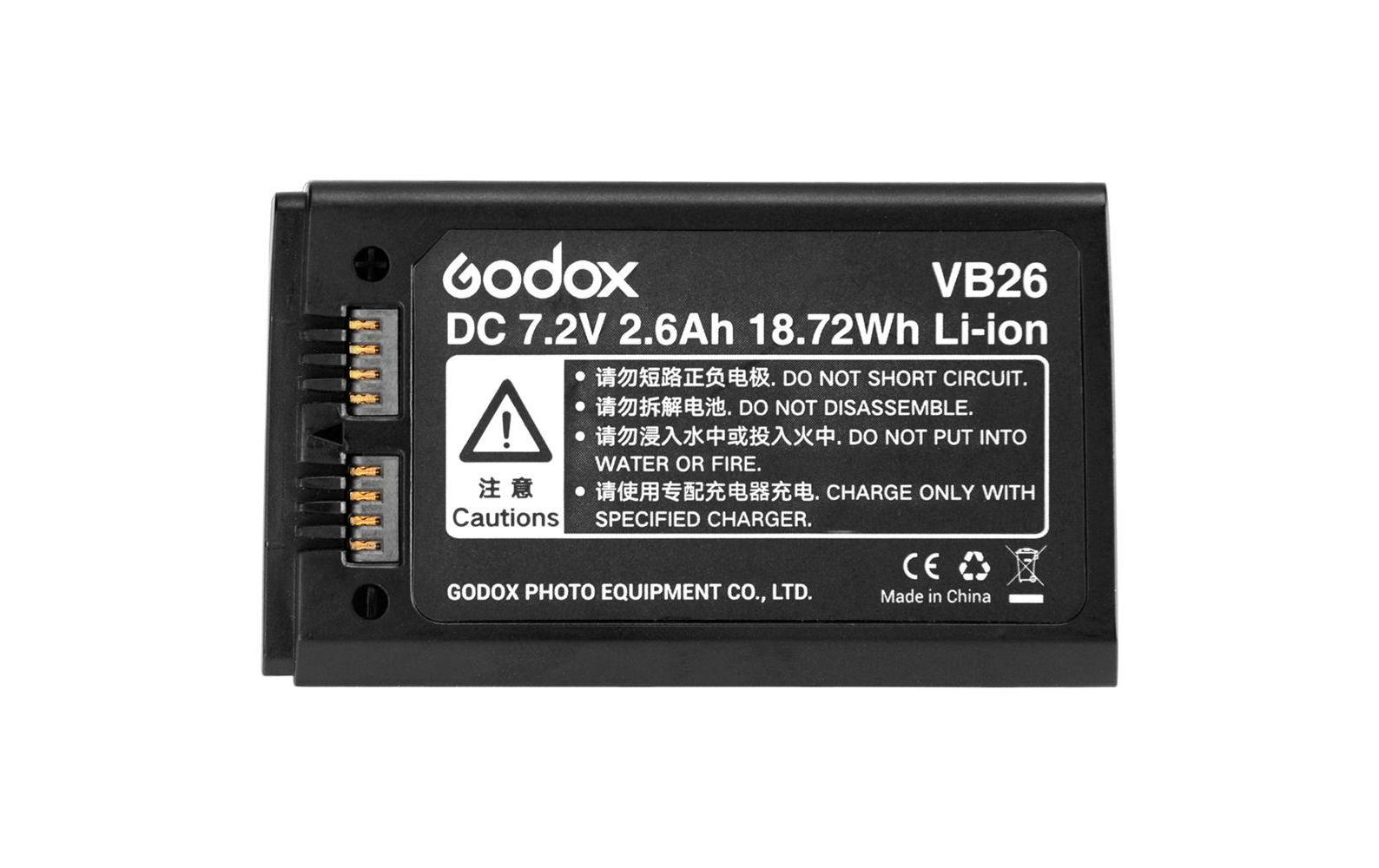 Akku VB-26Passender Akku für die Godox V1-Serie