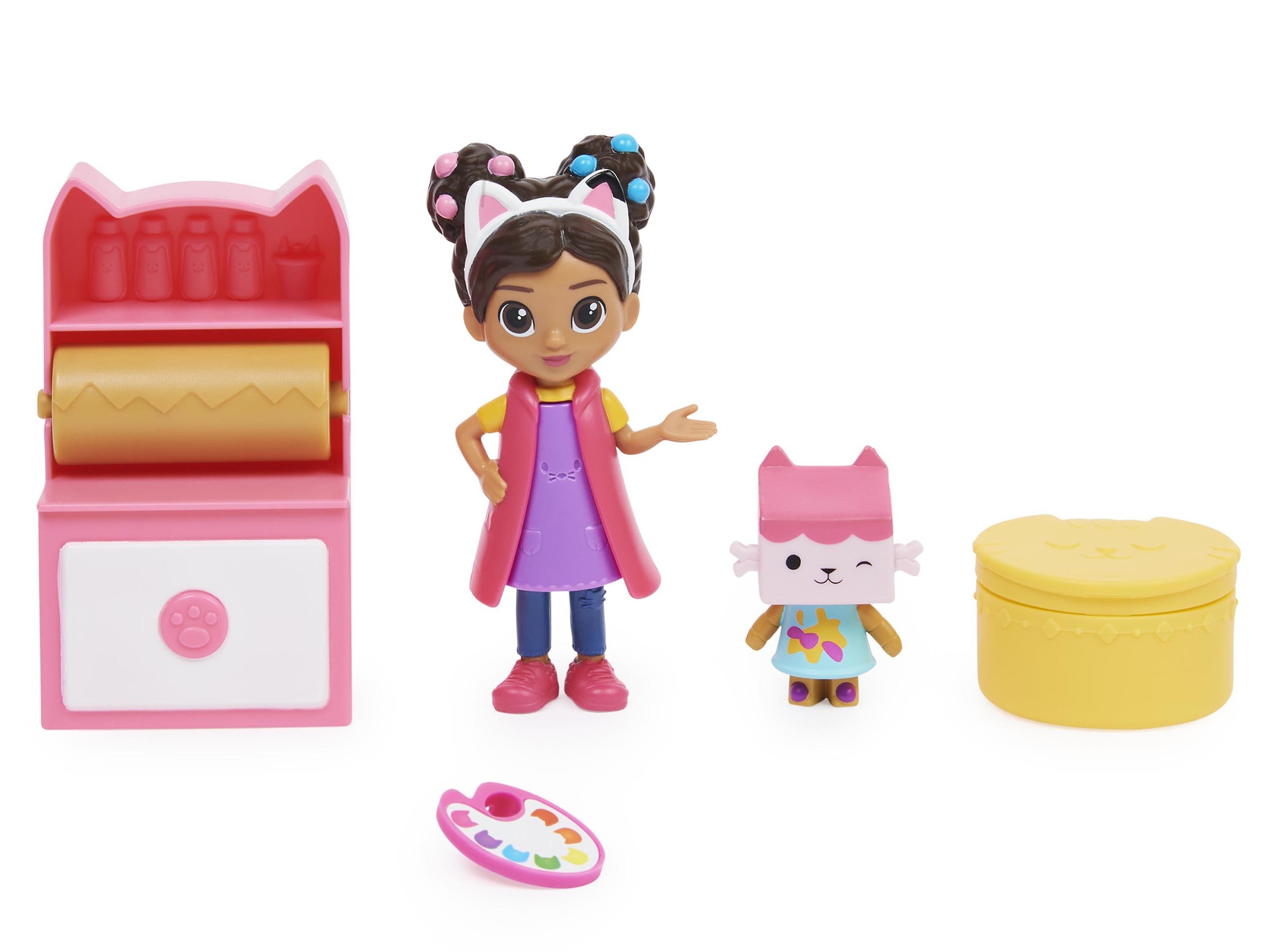 CONJUNTO DE FIGURAS COM ACESSÓRIOS GABBYS DOLLHOUSE MODELOS SORTIDOS