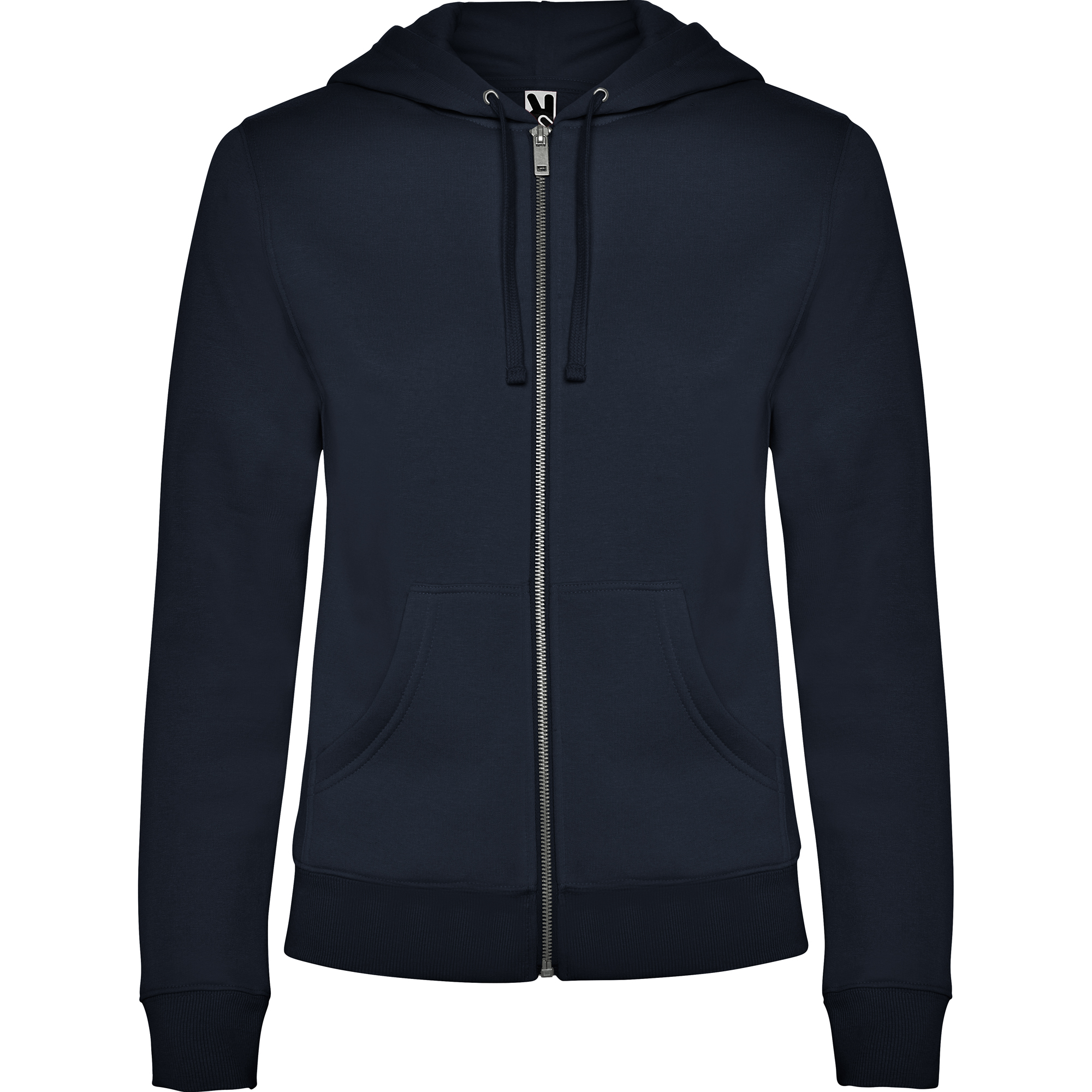 Roly CQ6425 - VELETA Sweat-shirt pour femme avec capuche doublée ton sur ton