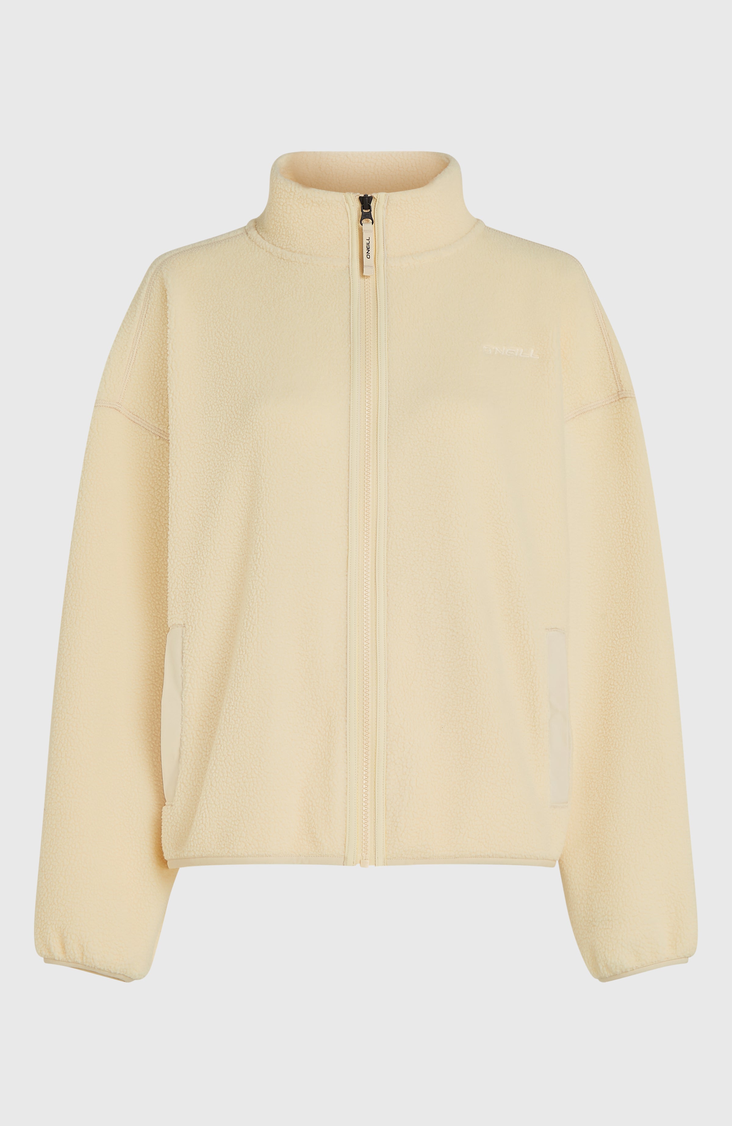 Must-Have High-Pile fleecevest met volledige rits