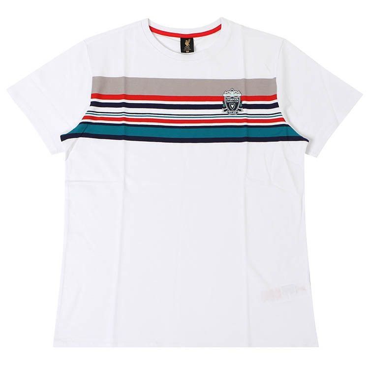 Liverpool T-Shirt '95 Stripe - Blanc