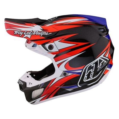 Casque cross TroyLee design SE5 ECE COMPOSITE INFERNO MIPS 2023 - Rouge