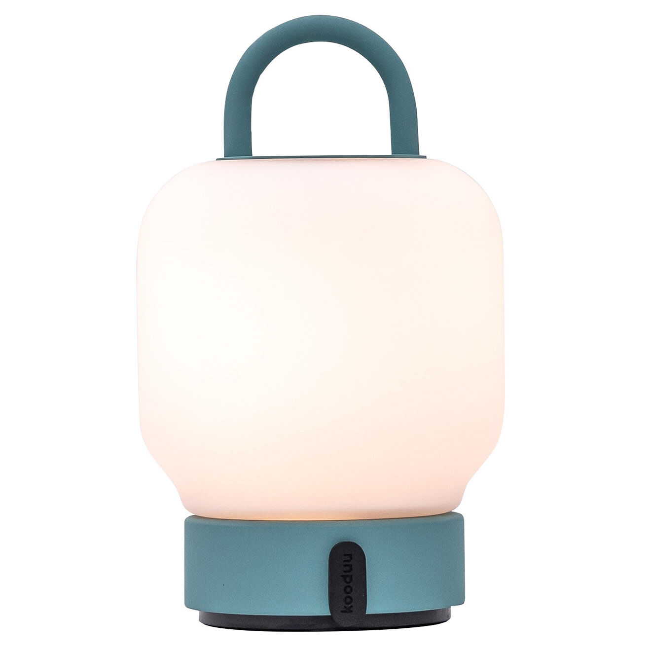 Kooduu Lampe de table Loome bleue - 13x13x21 cm