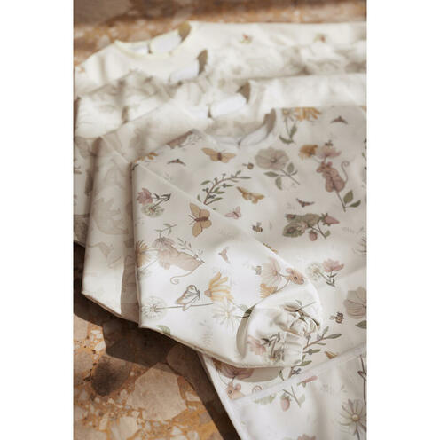 Bavoir Manches Imperméable Animals Nougat - JOLLEIN