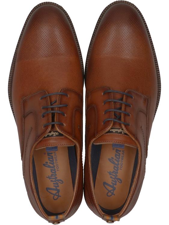 Australian Footwear Verona Leather Dark Cognac