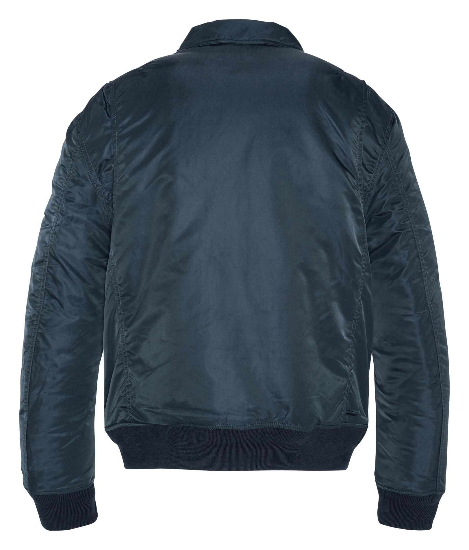 Blouson col classique | Bleu