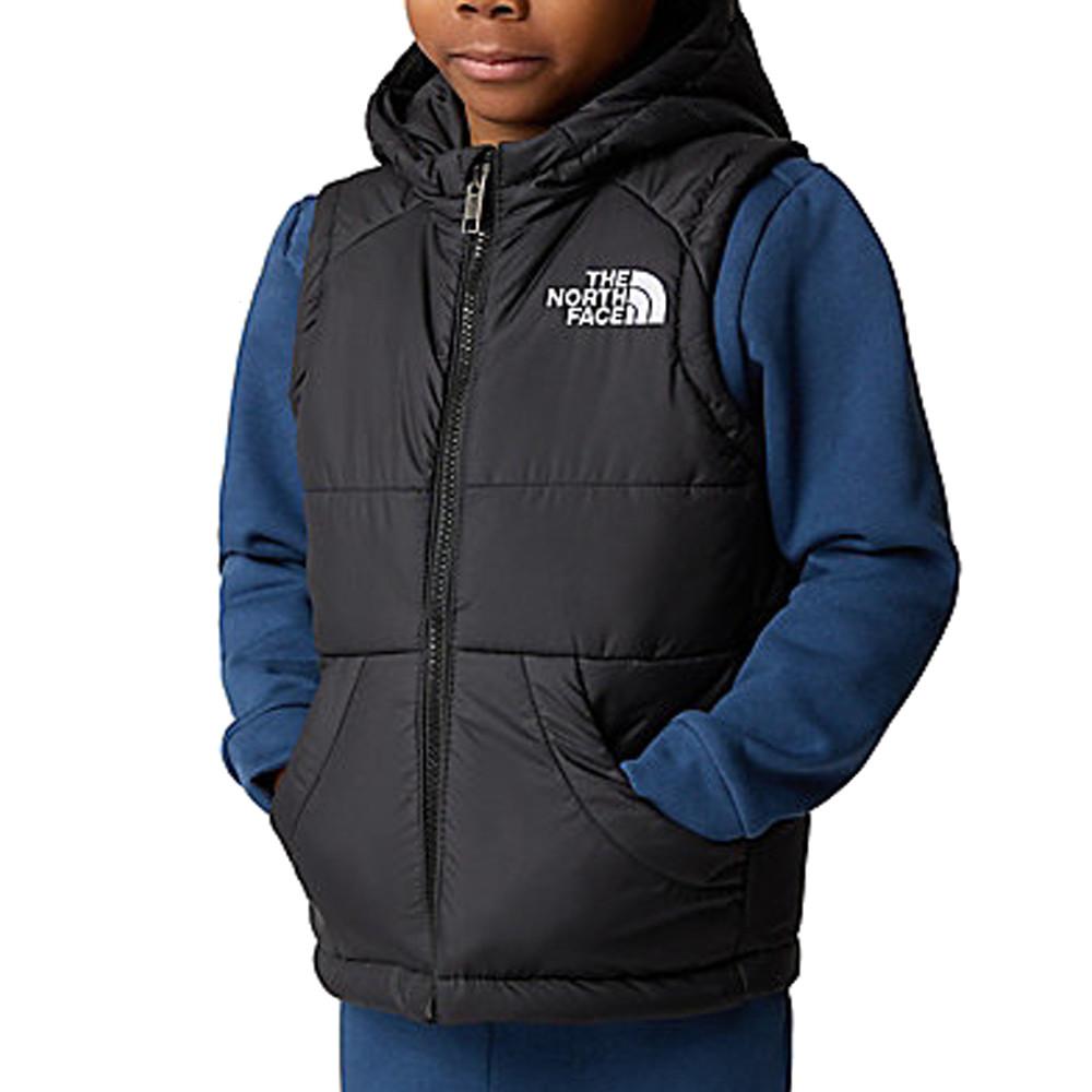 The North Face Doudoune sans manches Noires Garçon The North Face Hooded