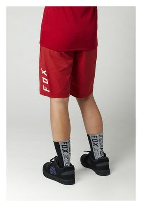 Short avec Peau Femme Fox Ranger Rouge