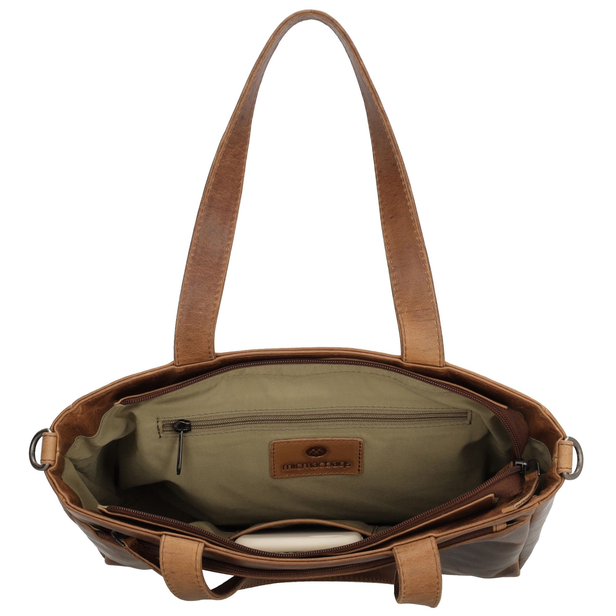 Micmacbags Next Navajo Hand/ Schoudertas Bruin
