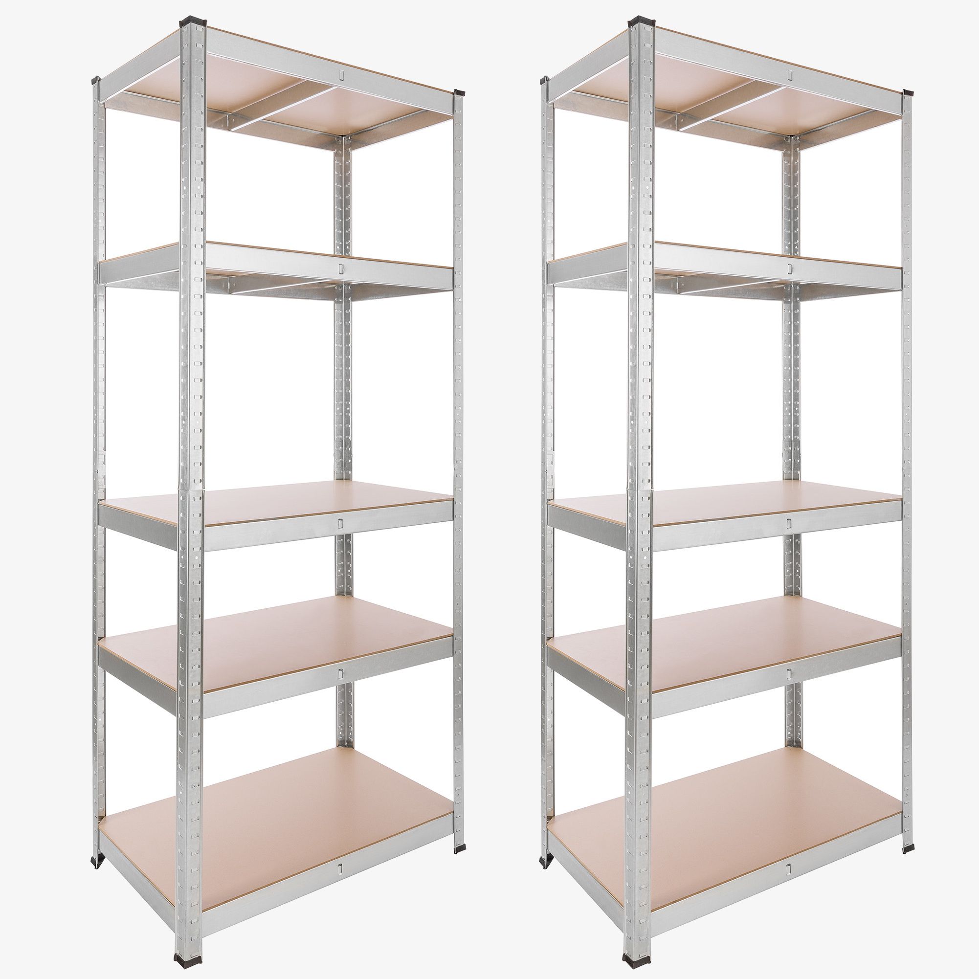 Schwerlastregal 180x75x45cm 875kg 2 Stück