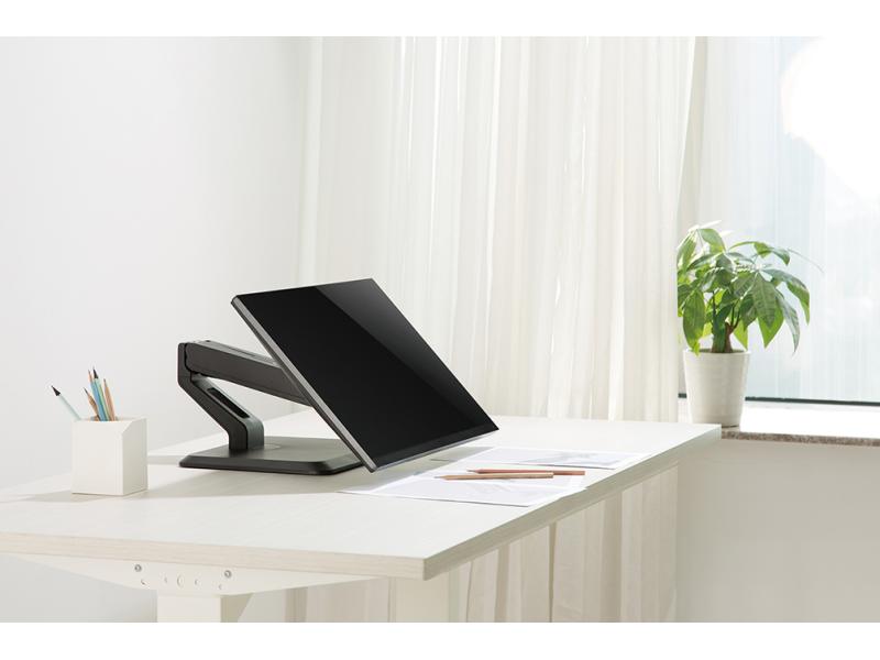 NEOMOUNTS Monitor-Standfuss FPMA-D885BLACK Schwarz Tischhalterung für Flachbildschirme bis 32