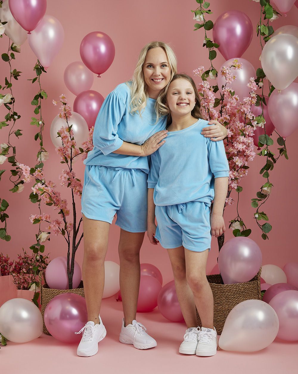 Velourshorts til barn Mari