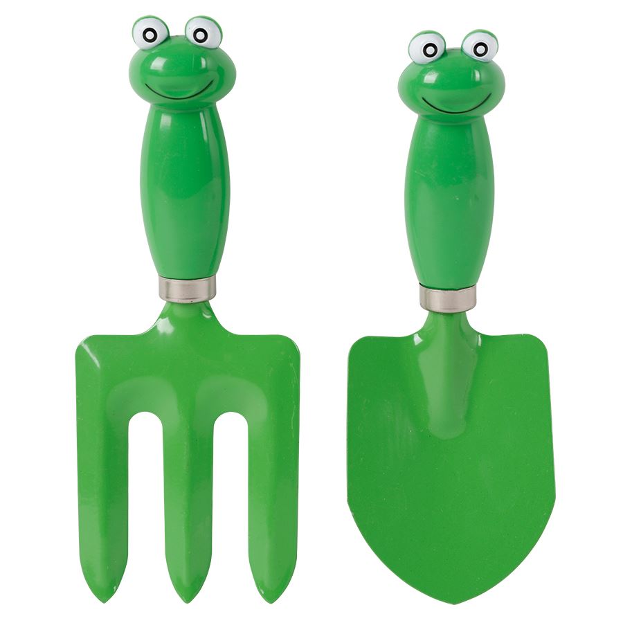 Kinder-Gießkannen-Set Frosch 3-teilig
