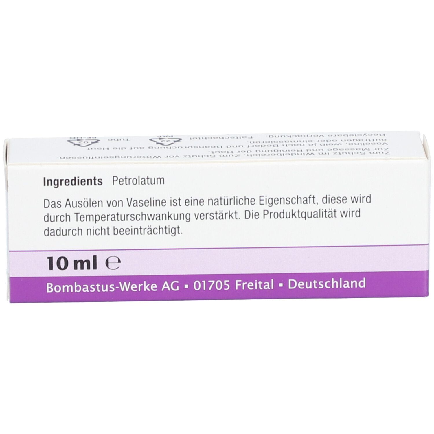 Bombastus Vaseline, weiß Ph. Eur.