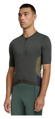 Maillot Manches Courtes Maap Alt_Road Burnt Olive Vert