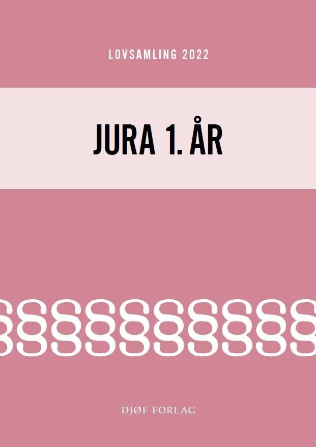 Lovsamling 2022 - Jura 1. År - Jens Møller - Bog